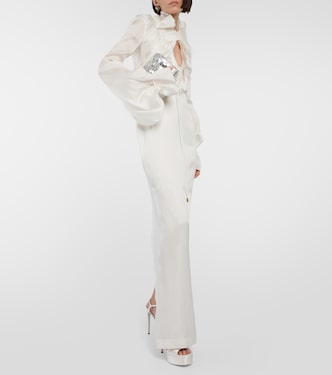 Bridal platform pumps | Rene Caovilla