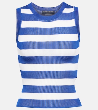 Portofino tank top de punto a rayas | Dolce&Gabbana