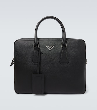 Leather briefcase | Prada