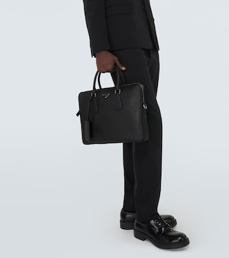 Leather briefcase | Prada
