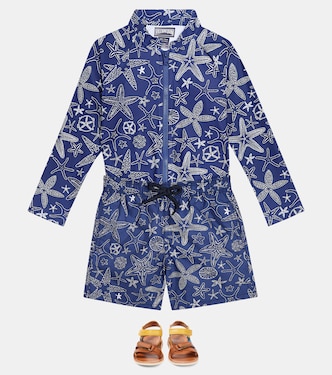Jim printed swim trunks | Vilebrequin Kids