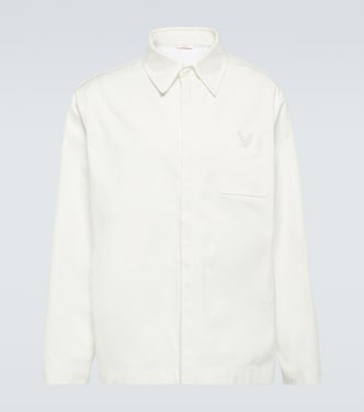 Chaqueta de lona de algodón | Valentino