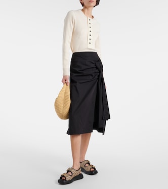 Sandali in tweed con pelle | Tod's