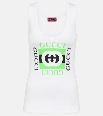 Bedrucktes Top aus Baumwolle | Gucci