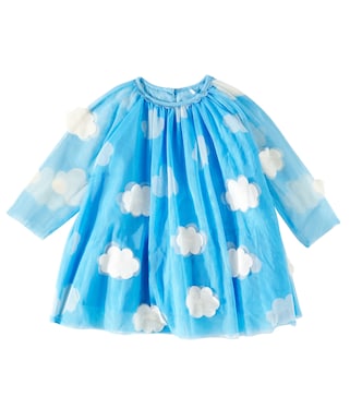 Baby - Abito in tulle con stampa | Stella McCartney Kids