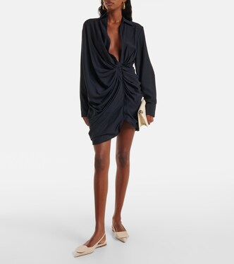 Les Slingbacks Duelo Plates canvas flats | Jacquemus