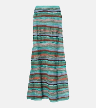 Falda midi Rosen de mezcla de algodón | Ulla Johnson