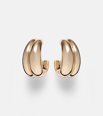 Chavez gold-plated hoop earrings | Jennifer Fisher
