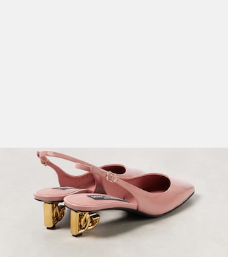 Escarpins Jackie 40 en cuir verni | Dolce&Gabbana