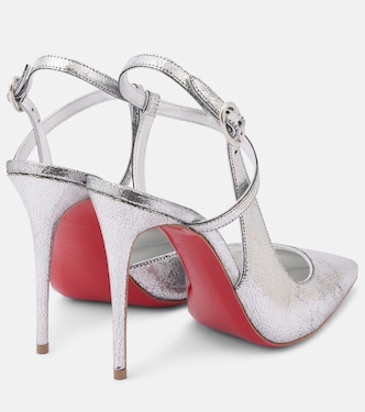 Pumps slingback Jenlove 100 in pelle | Christian Louboutin