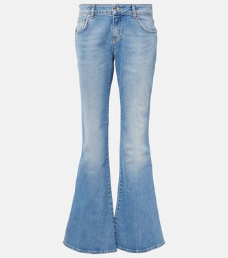 Low-rise flared jeans | Blumarine