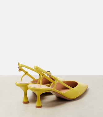 Ascent 55 leather slingback pumps | Gianvito Rossi
