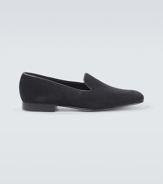 Slip-Ons Albert aus Samt | George Cleverley