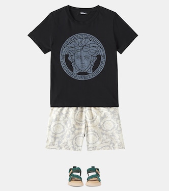 Printed swim shorts | Versace Kids