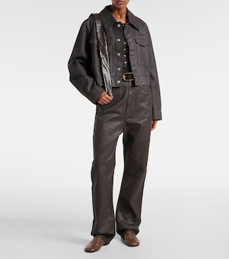 Giacca cropped in cotone | Lemaire