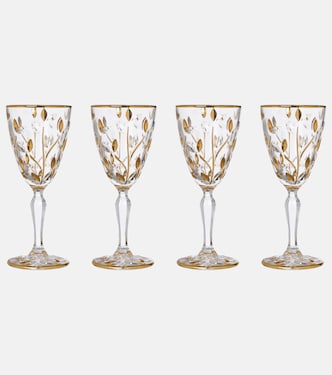 Set of 4 crystal wine glasses | Les-Ottomans