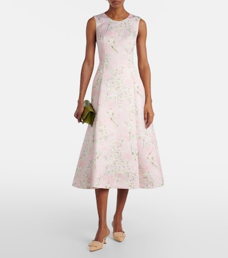 Robe de cocktail Maribelle à fleurs | Emilia Wickstead