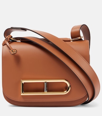 Lingot leather crossbody bag | Delvaux