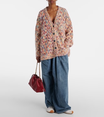 Cárdigan de mezcla de lana, mohair y algodón | Loewe