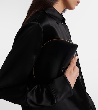 Sylvia leather clutch | The Row
