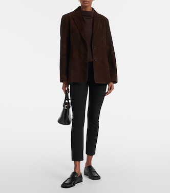 Blazer aus Veloursleder | Vince