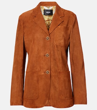Medusa suede blazer | Versace