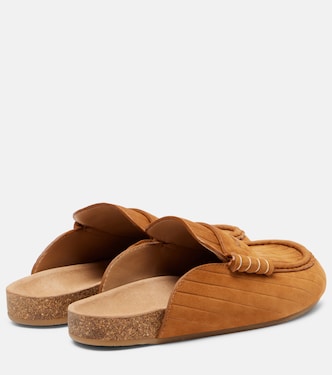 Slippers Stitch aus Veloursleder | JW Anderson