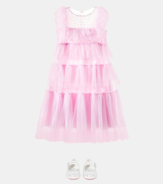 Abito Bright Star in tulle a balze | Tutu Du Monde