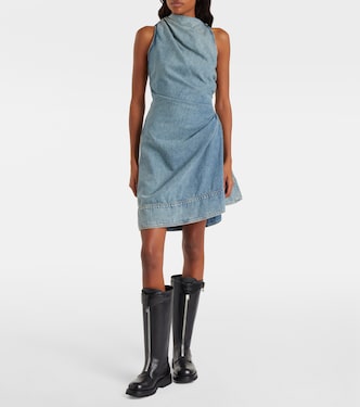 Minikleid aus Denim | McQueen