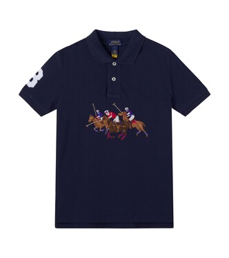 Polo brodé en coton | Polo Ralph Lauren Kids