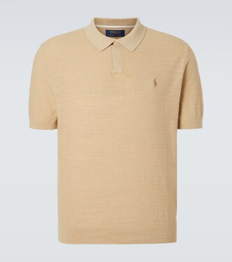 Cotton and linen polo shirt | Polo Ralph Lauren