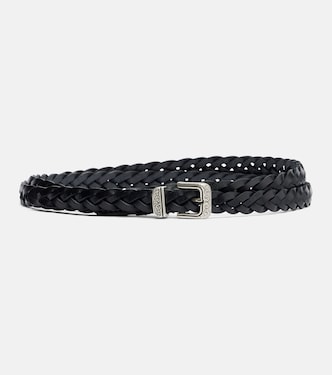 Braided leather belt | Etro