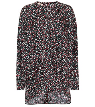 Blusa a stampa in seta | Marni