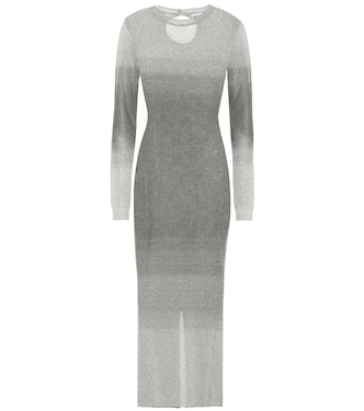 Lurex® bodycon midi dress | Rabanne