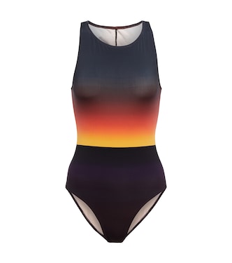 Colorblocked swimsuit | Dries Van Noten