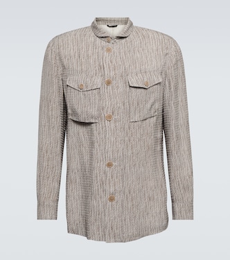 Giacca in jacquard | Giorgio Armani
