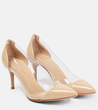 Plexi 70 leather and PVC pumps | Gianvito Rossi
