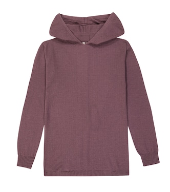 Sudadera con capucha de lana virgen | Rick Owens Kids