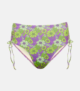Slip bikini Liz a vita alta con stampa | Bananhot