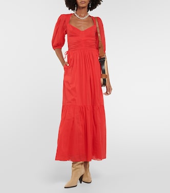 Vestido largo Leoniza de algodón | Marant Etoile