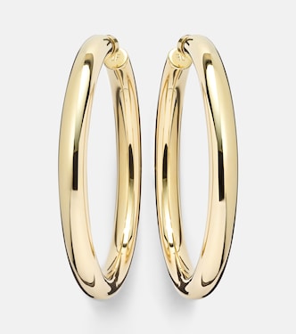 Jamma 10kt gold-plated hoop earrings | Jennifer Fisher