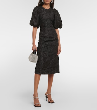 Midikleid aus Jacquard | Ganni