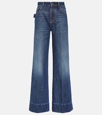 Jeans a gamba larga e vita alta | Bottega Veneta