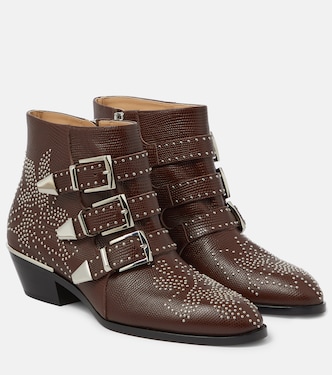Botines Susan de piel con tachuelas | Chloé