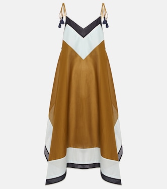 Robe longue en coton | Tory Burch