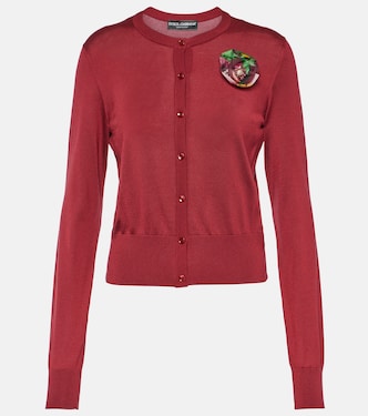Cardigan in seta | Dolce&Gabbana