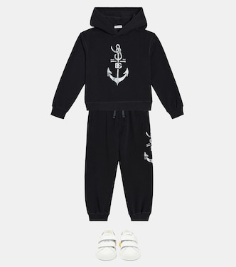 Pantalones deportivos de algodón | Dolce&Gabbana Kids