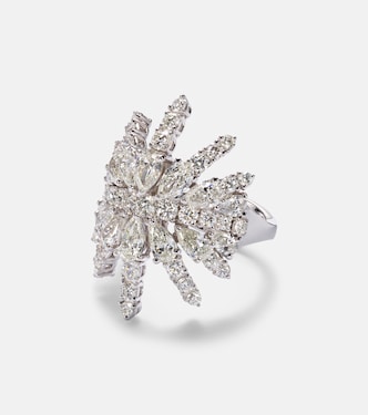 Anello Y-Not in oro 18kt con diamanti | Yeprem