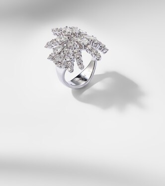 Anello Y-Not in oro 18kt con diamanti | Yeprem