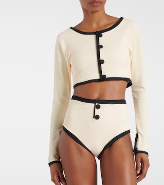 The Grace high-rise bikini bottoms | Same